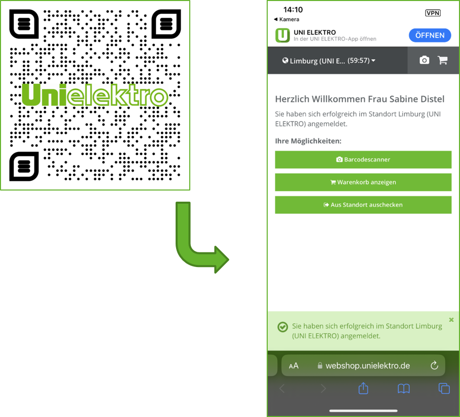 SelfScanning Kasse